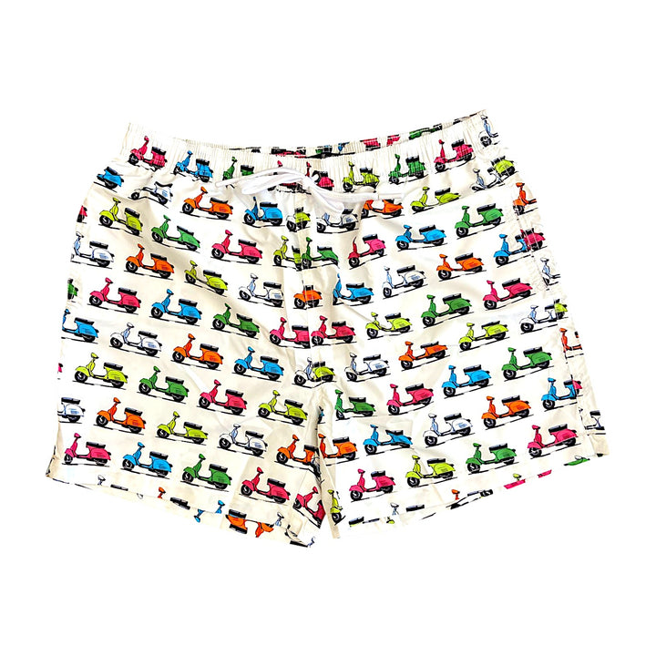 SZORTY KĄPIELOWE VESPE WHITE