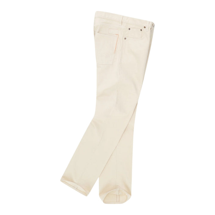 965 John Japoński Denim Selvedge 5 kieszeni Regular Fit Ecrù - L33''