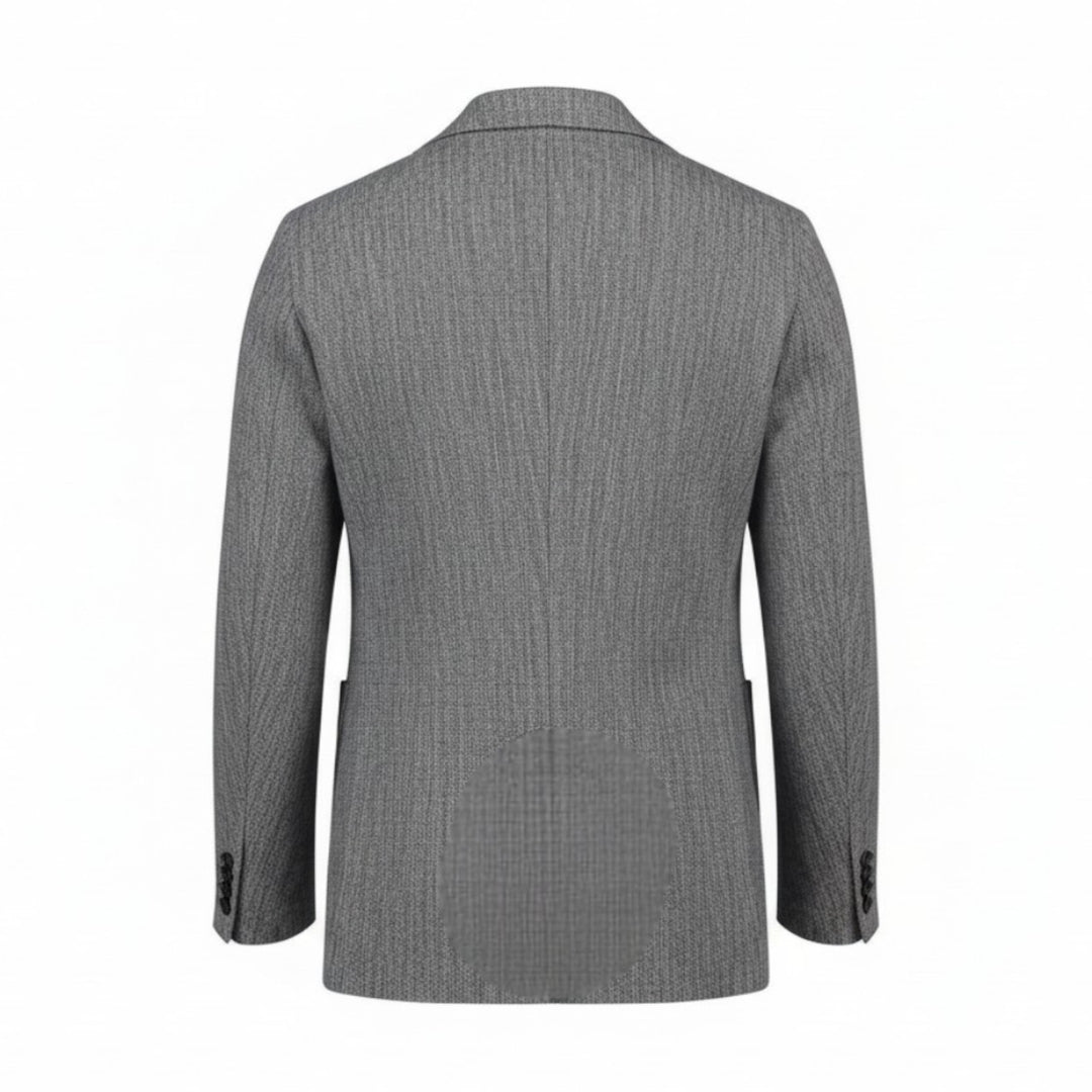 Blazer Special Print z niebieskiej bawełny