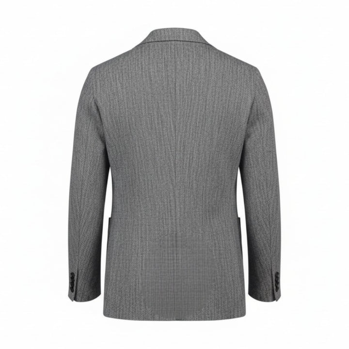 Blazer Special Print z niebieskiej bawełny