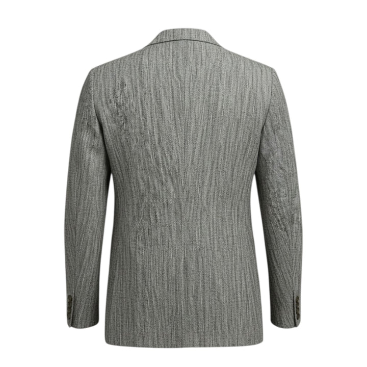 Blazer Special Print z brązowej bawełny