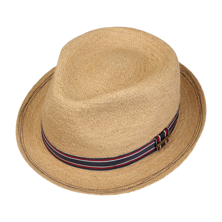 PLAYER RAFFIA STETSON GOLF BEŻOWY