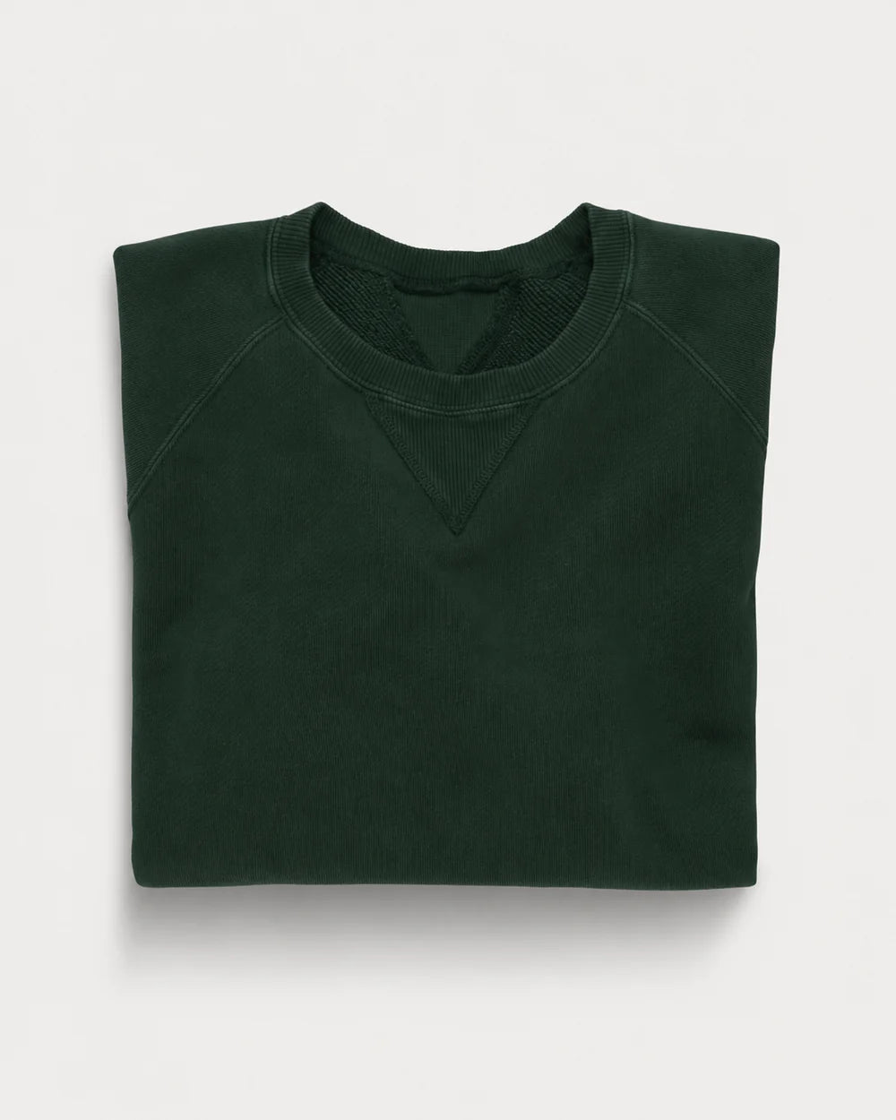 HARVARD BLUZA TYPU CREWNECK Z DZIANINY JERSEYOWEJ O KROJU RAGLANOWYM BOTTLE