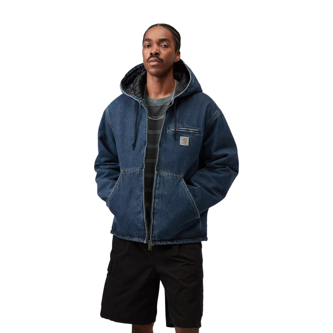 Cleveland Jacket Blue Pikowana