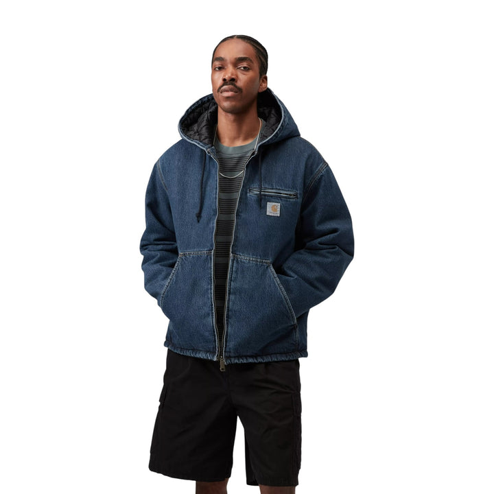 Cleveland Jacket Blue Pikowana