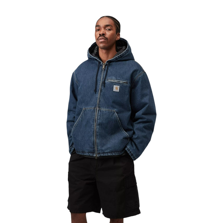 Cleveland Jacket Blue Pikowana