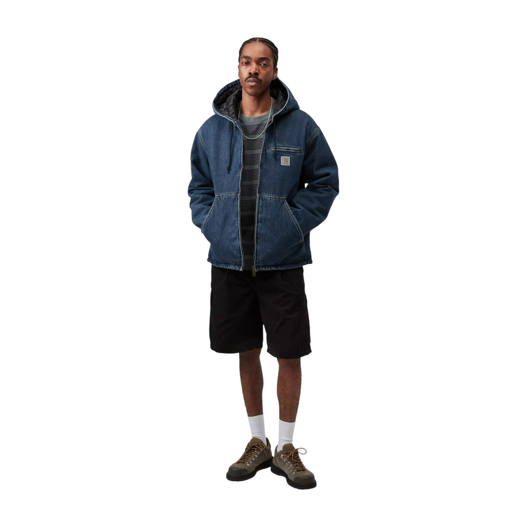 Cleveland Jacket Blue Pikowana
