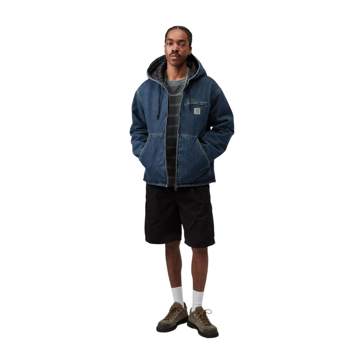 Cleveland Jacket Blue Pikowana
