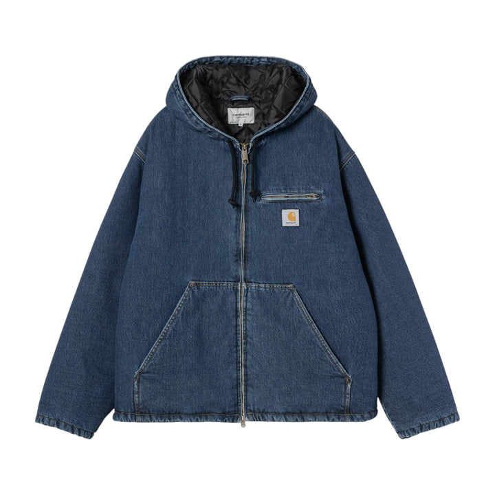 Cleveland Jacket Blue Pikowana