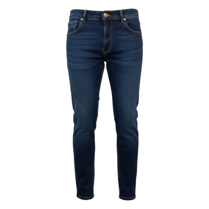 Denim James 5-kieszeniowe krótkie Denim Blue