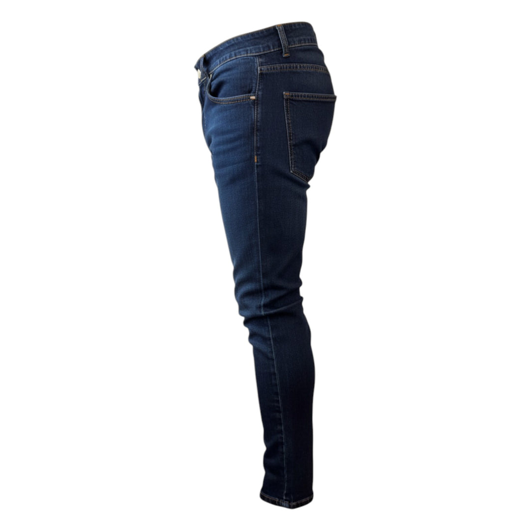 Denim James 5-kieszeniowe krótkie Denim Blue
