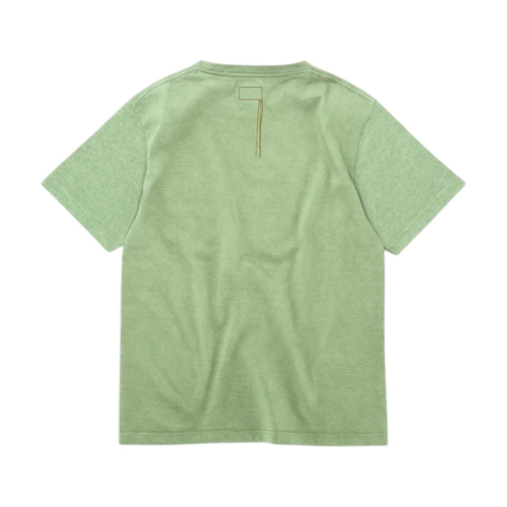 T-Shirt Tubejp z kieszonką z bawełny Lobster Sage zielony