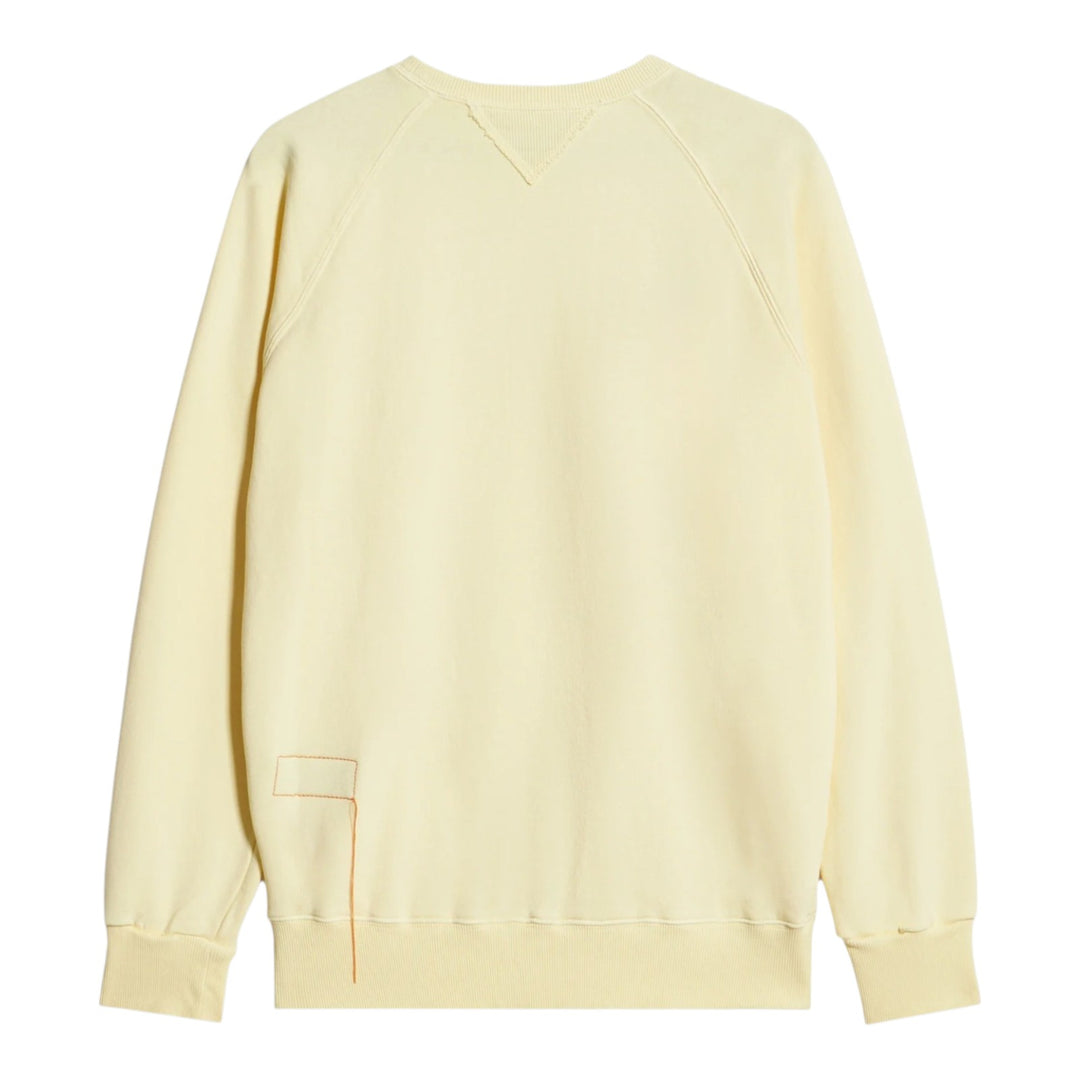 Harvard Bluza typu crewneck ze szczotkowanego jerseyu z krojem raglanowym Canary