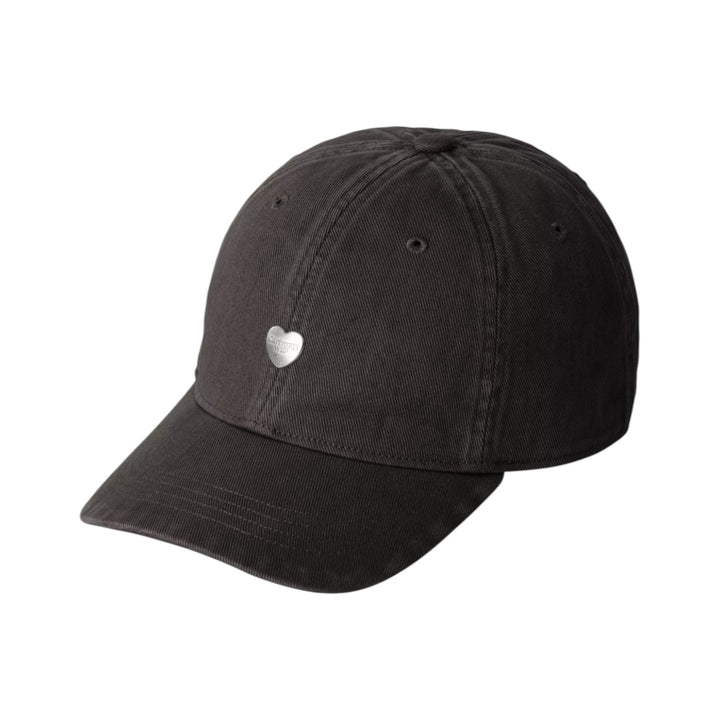 Heart Metal Cap Czarny / Srebrny