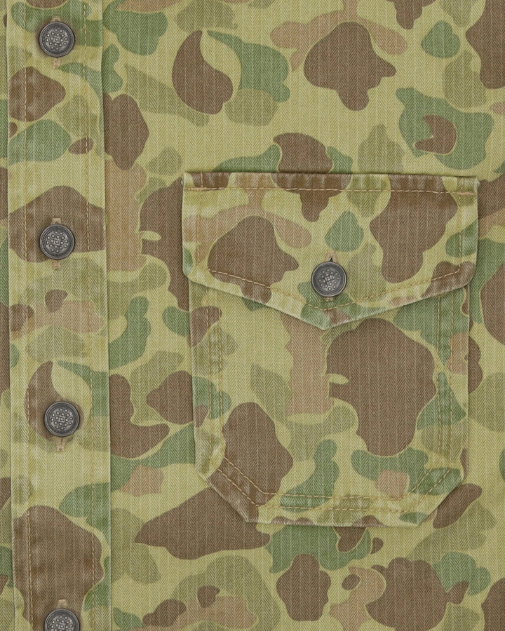 Kenny Overshirt Camouflage z bawełny