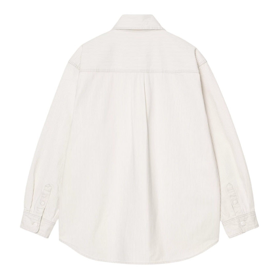 Mercer Shirt Jac Mercer Stripe, Graphite / Wax