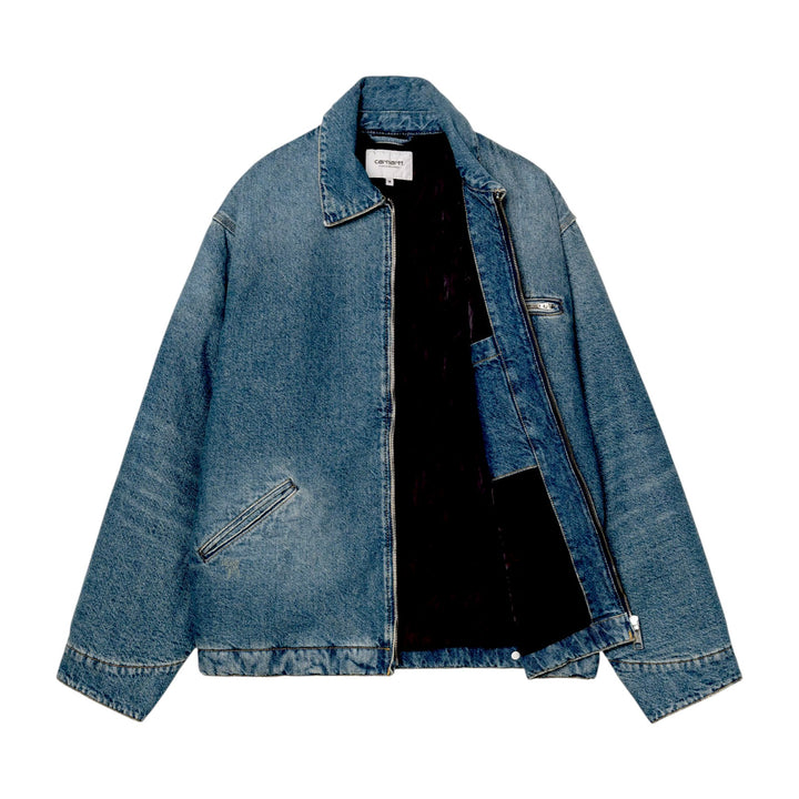 OG Detroit Jacket Blue Pikowana