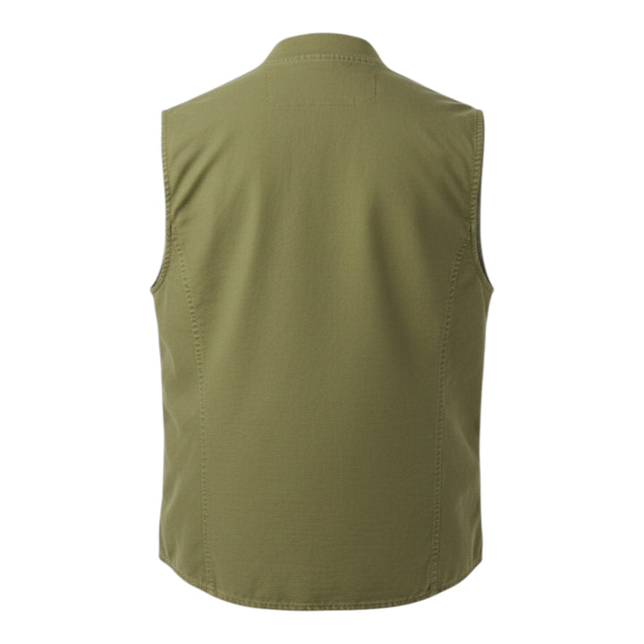 Kamizelka Bear Mieszanka Lnu Military