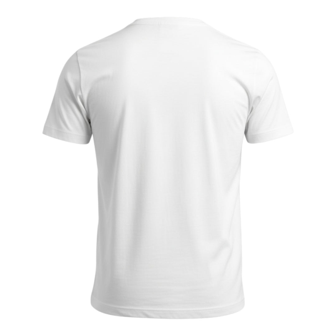 T-Shirt z okrągłym dekoltem Jersey Confort Optyczna Biel
