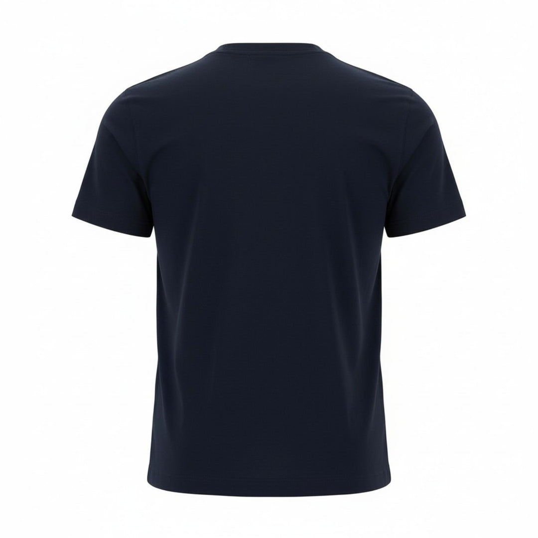 Niebieski T-Shirt Premium o strukturze plastra miodu