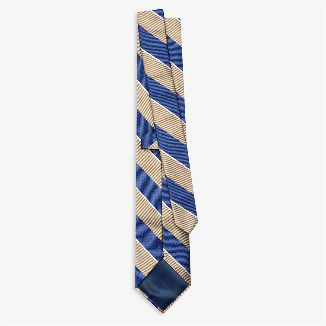 THREE COLORS STRIPES BLUE-BEIGE-WHITE
