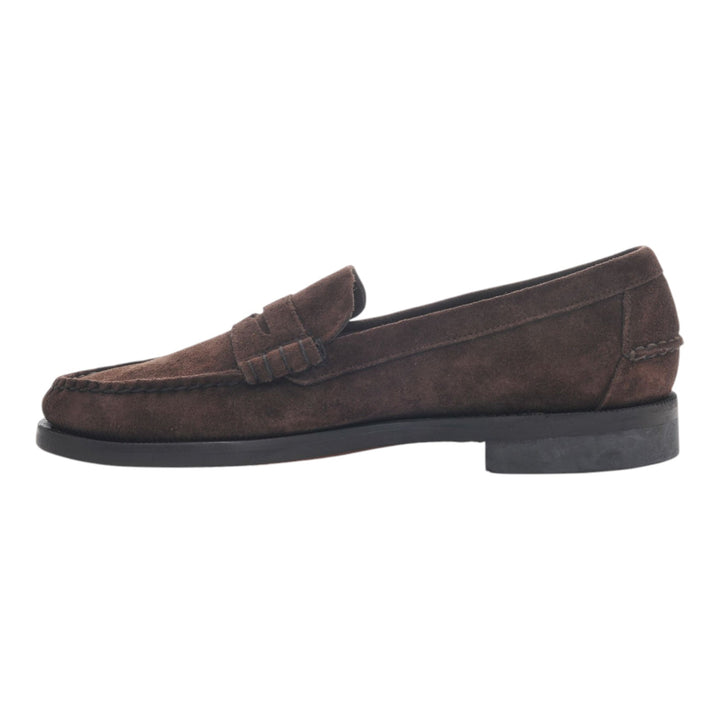 Mocassini Uomo Vera Pelle Scamociata GoodYear Marrone