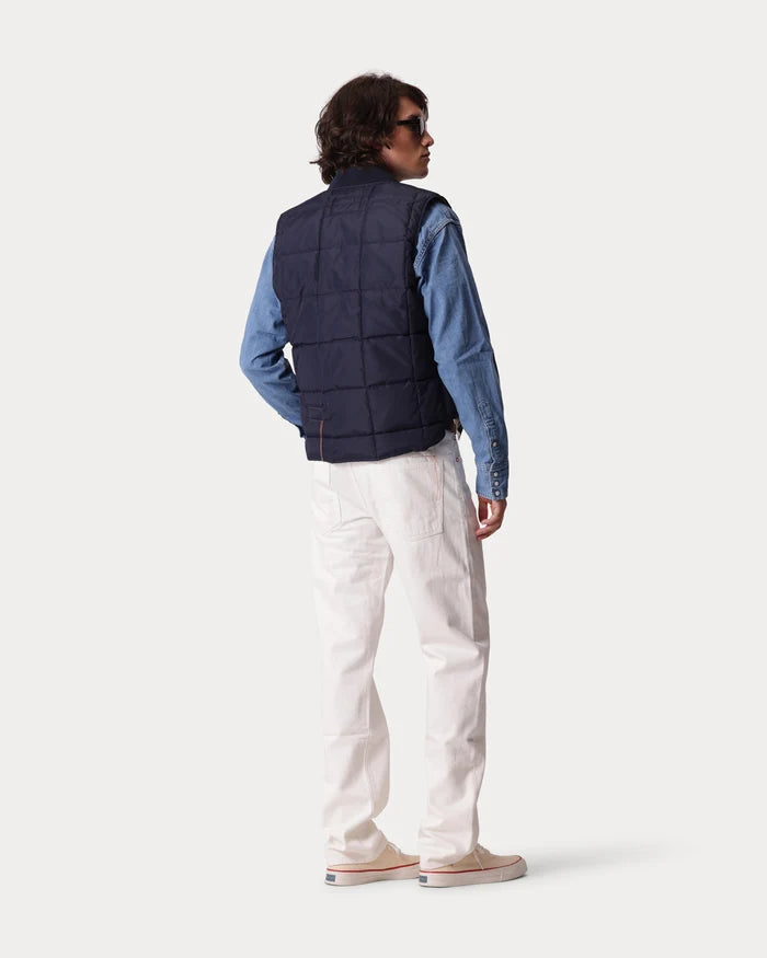 VEST1 BEZRĘKAWNIK Z NYLONU BLUE