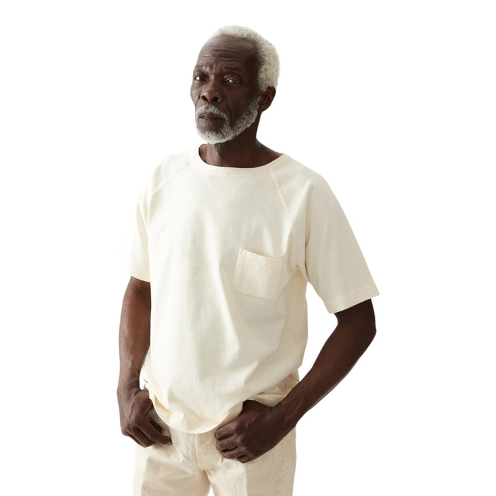 Vermont T-Shirt z dżerseju z kieszonką Corda