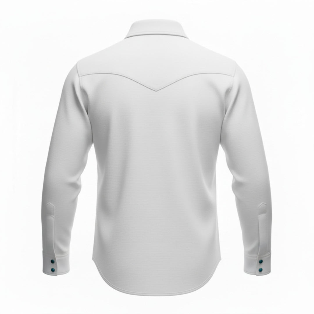 WESTERN OXFORD SHIRT BIAŁA