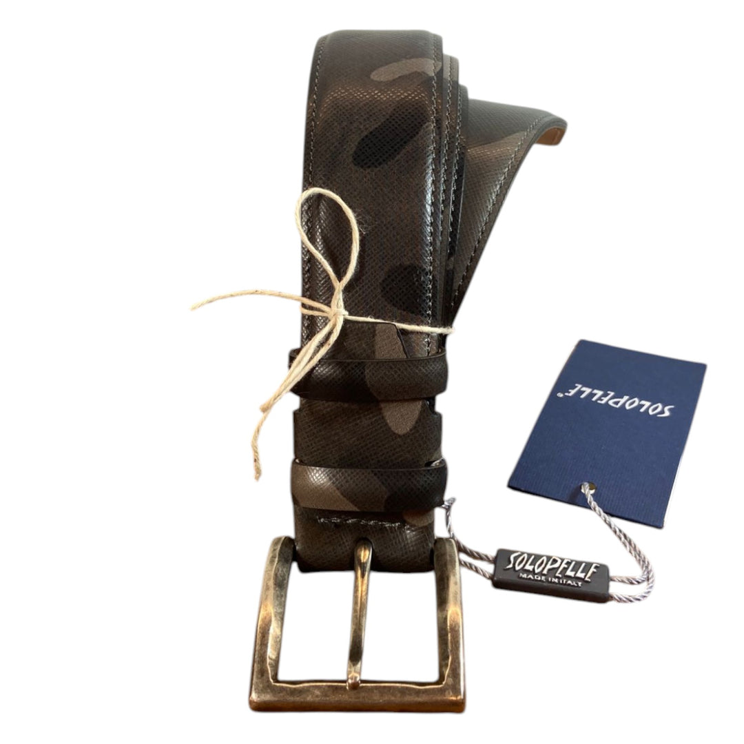 PASEK SAFFIANO Z PRAWDZIWEJ SKÓRY MORO