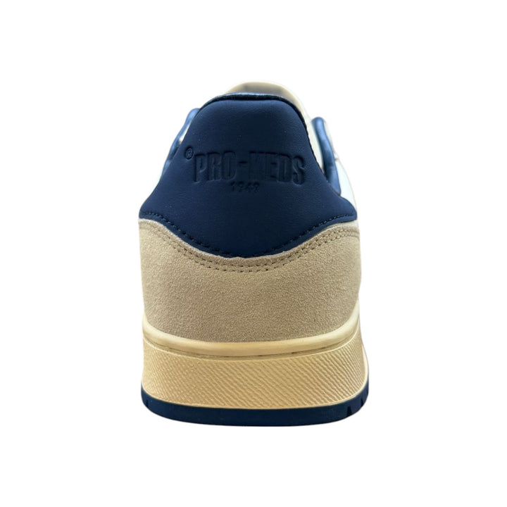 Field King ze skóry biało-niebieskie