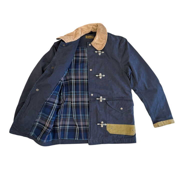 Fireman Canvas Lined Jkt Bedford Niebieska