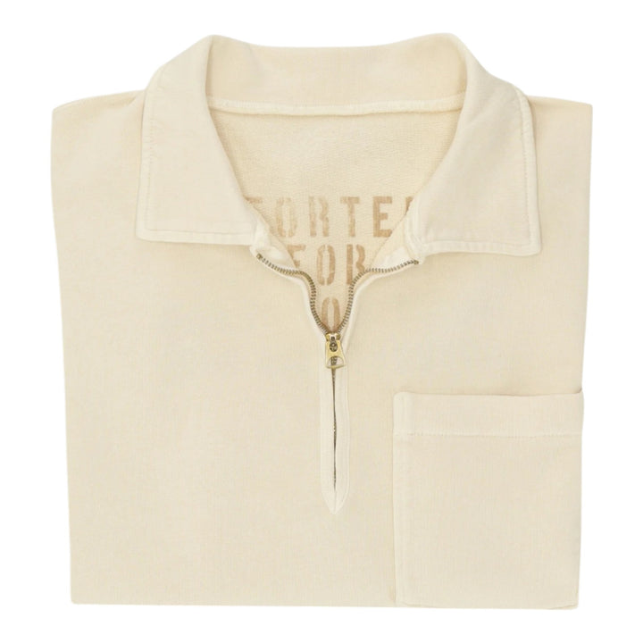 Yale Bluza z szczotkowanego jerseyu z kołnierzykiem i zamkiem ze sznurkiem