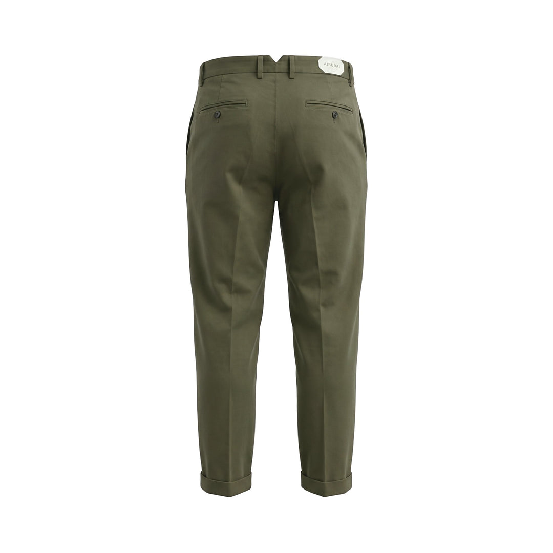 Aiburai PANTALONE URANO BULL MILITARE Verde - foto 2