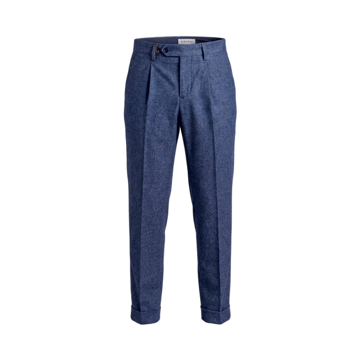 Aiburai PANTALONE URANO PR LANA BLU Blu - foto 1