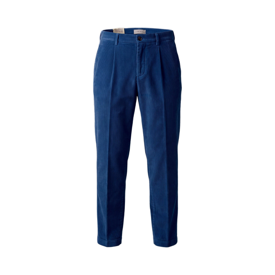 Aiburai PANTALONE URANO VELLUTO AVION Blu - foto 1
