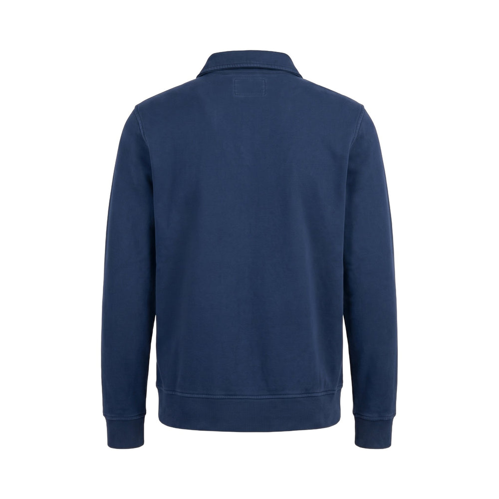 Bl'ker Vintage SWEATSHIRT HALF ZIP RUDGERS 24 HOURS NAVY Blu - foto 2