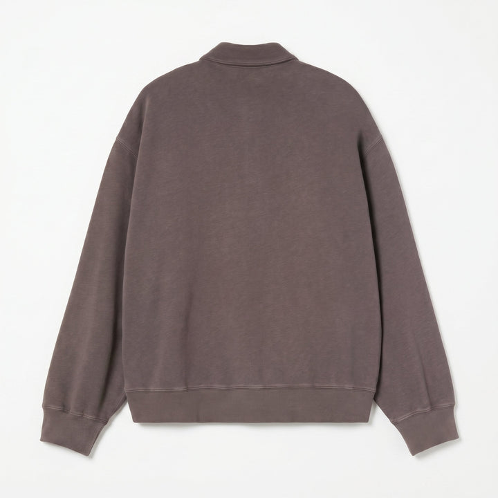 Carhartt Wip HARPER POLO TOBACCO GARMENT DYED Marrone - foto 2