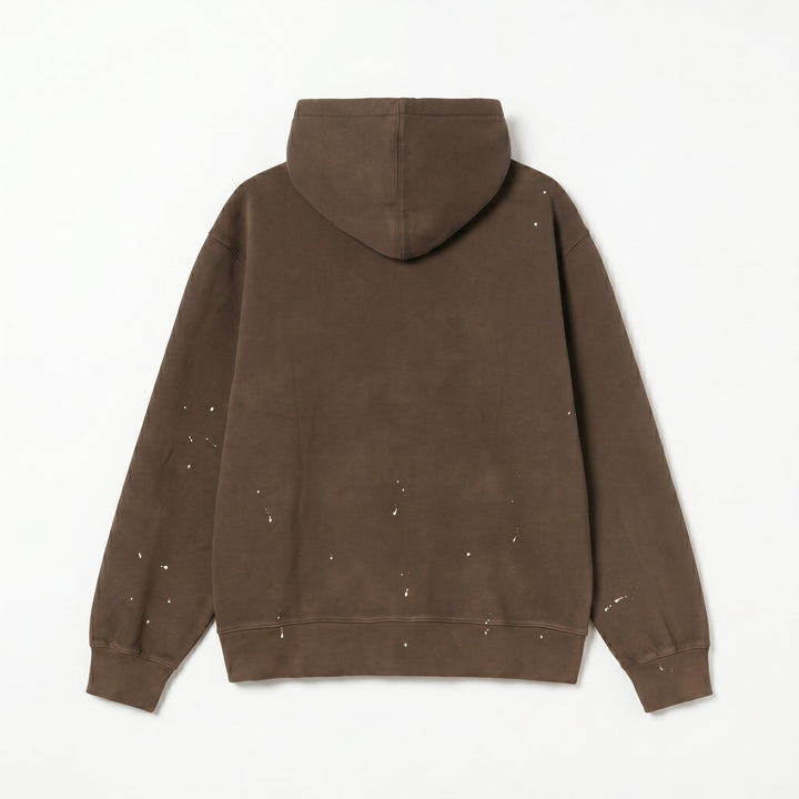 Carhartt Wip HOODED PAINTER JACKET TOBACCO DESTROY WASH SPLATTER Marrone - foto 2