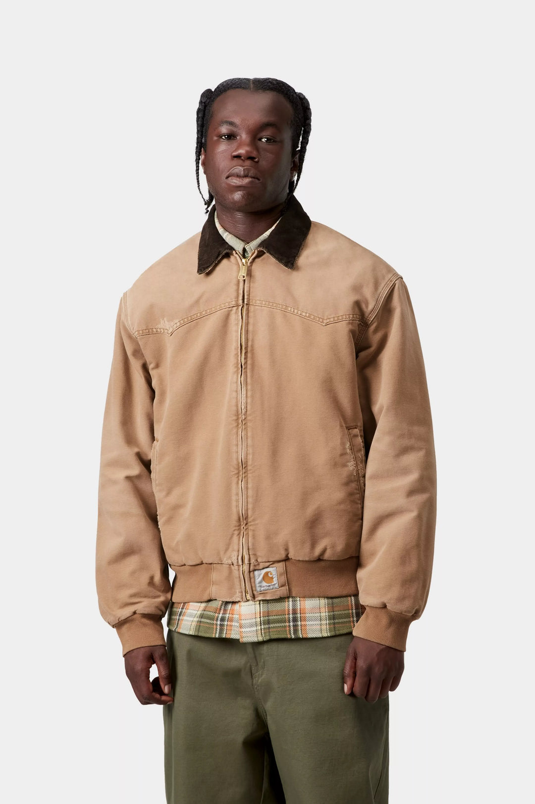 Carhartt Wip OG Santa Fe Jacket Hamilton Brown / Tobacco Marrone - foto 5