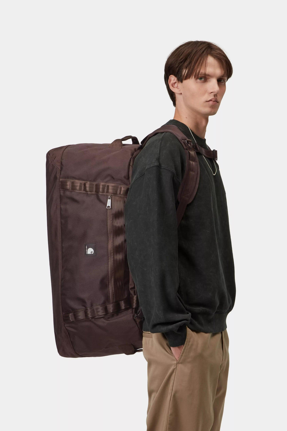 Carhartt Wip RICHMOND LARGE DUFFLE BAG PALISANDER Marrone - foto 2