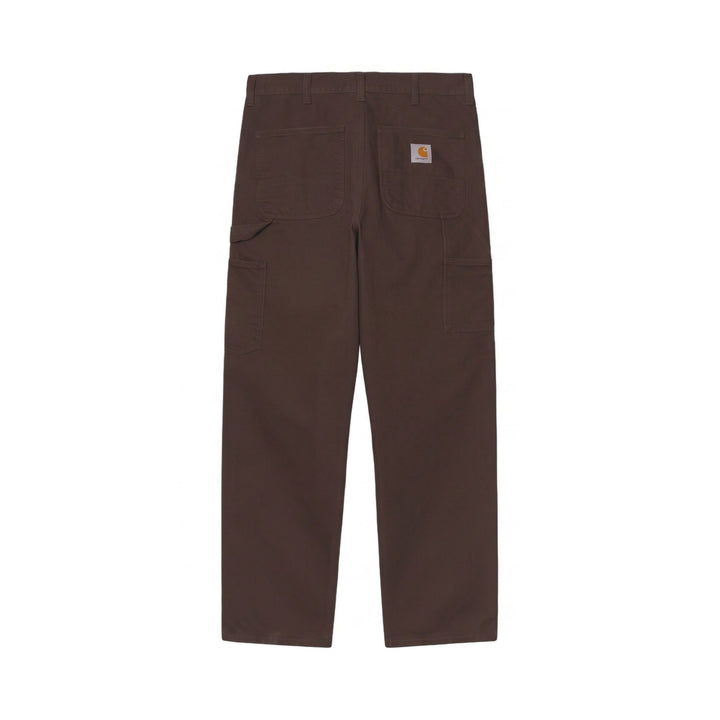 Carhartt Wip Single Knee Pant Tobacco rinsed L32 Marrone - foto 1