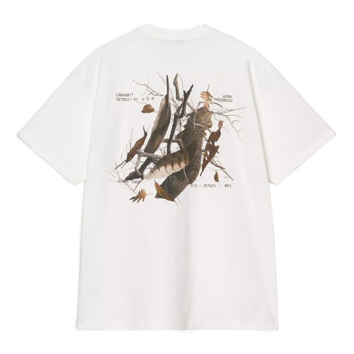 Carhartt Wip S/S FEATHER PROGRESS T-SHIRT WHITE Bianco - foto 1