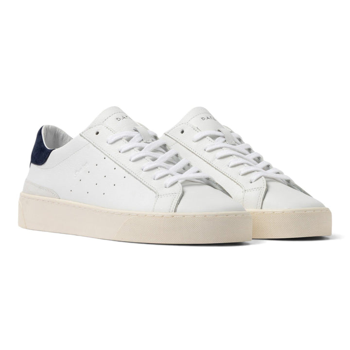 D.A.T.E. SONICA CALF WHITE-BLUE Bianco - foto 2