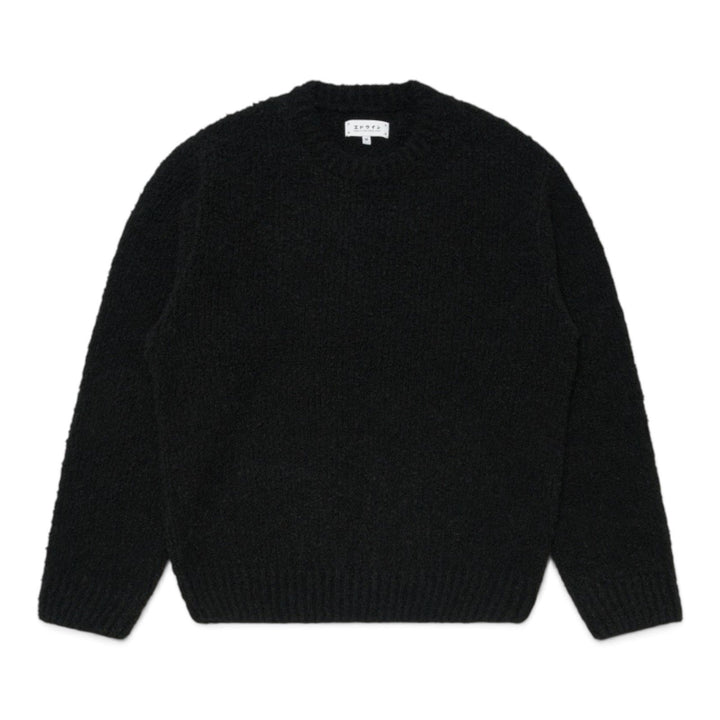 Edwin DUN TEXTURED SWEATER BLACK Nero - foto 1