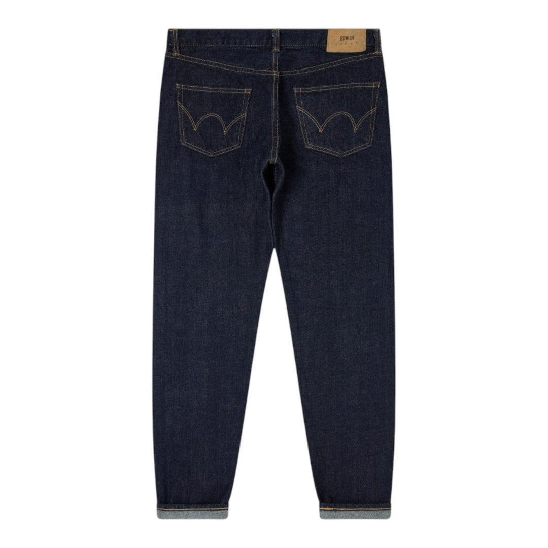 Edwin REGULAR TAPERED JAPAN RINSED Blu - foto 5