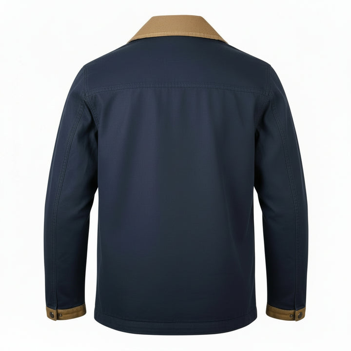 Fireman Canvas Lined Jkt Bedford Niebieska