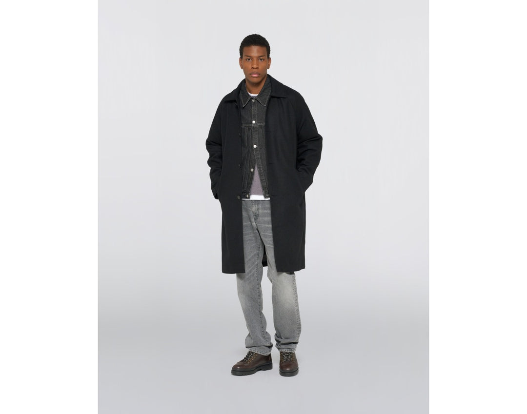MAC WOOL COAT BLACK