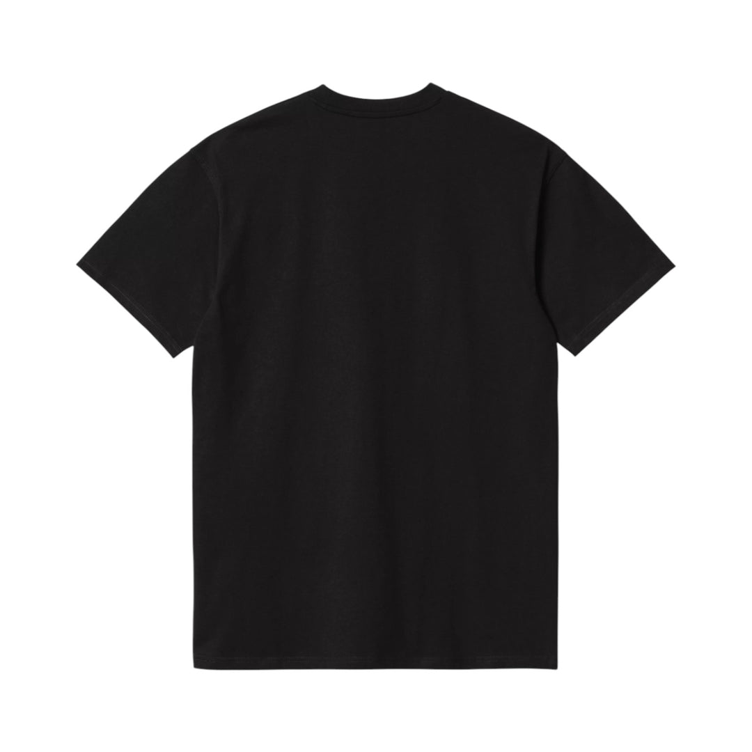 S/S American Script T-Shirt Czarny
