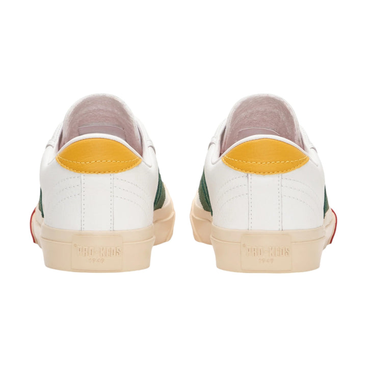 Royal Classic ze skóry Biało-Zielone